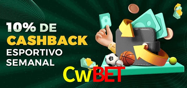 10% de bônus de cashback na Cwbet